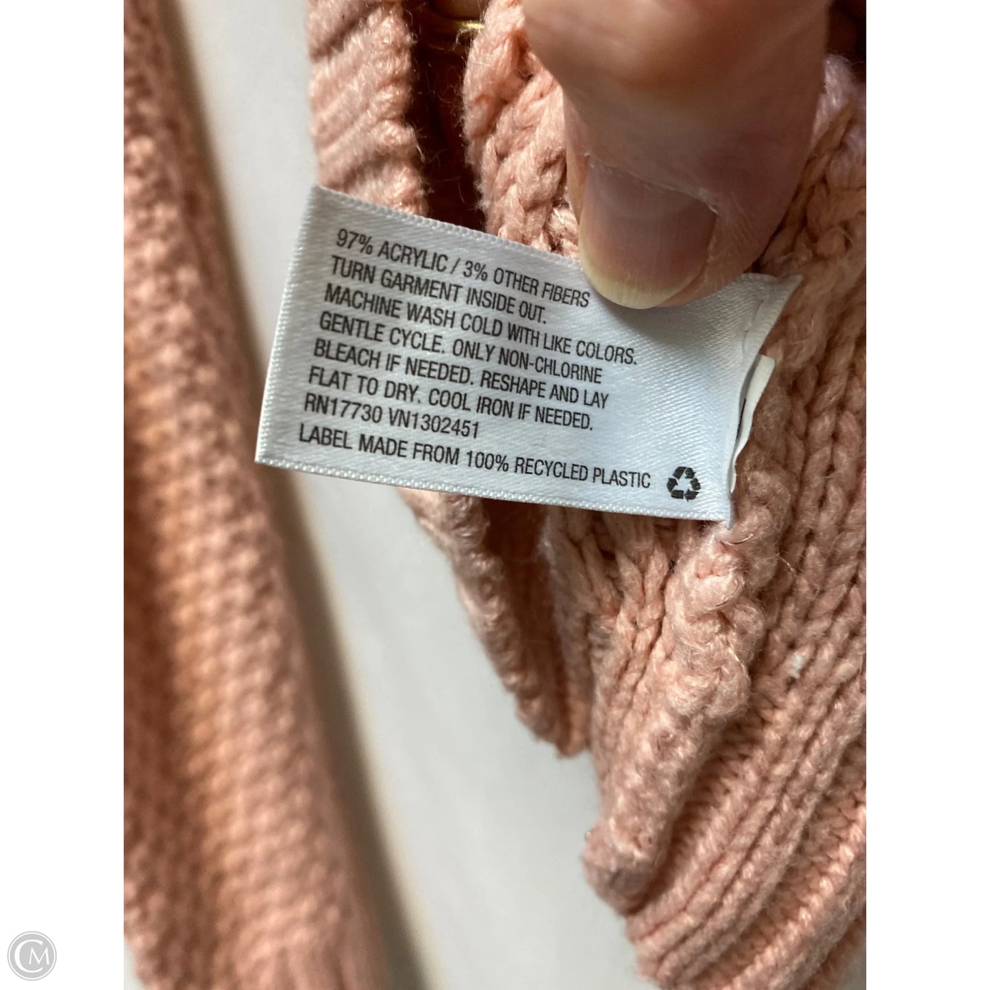 Sweater By Mossimo In Pink, Size: Xs