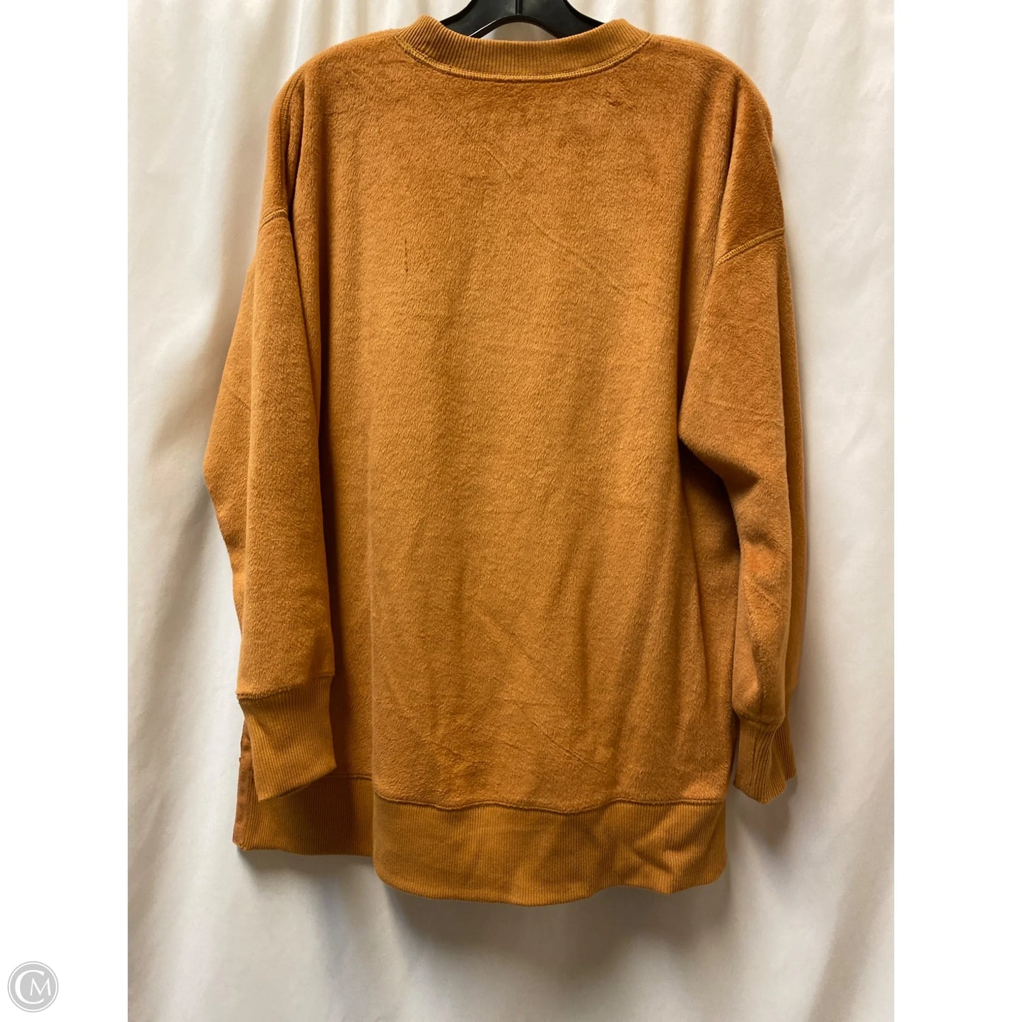 Top Long Sleeve By Aerie In Brown, Size: S
