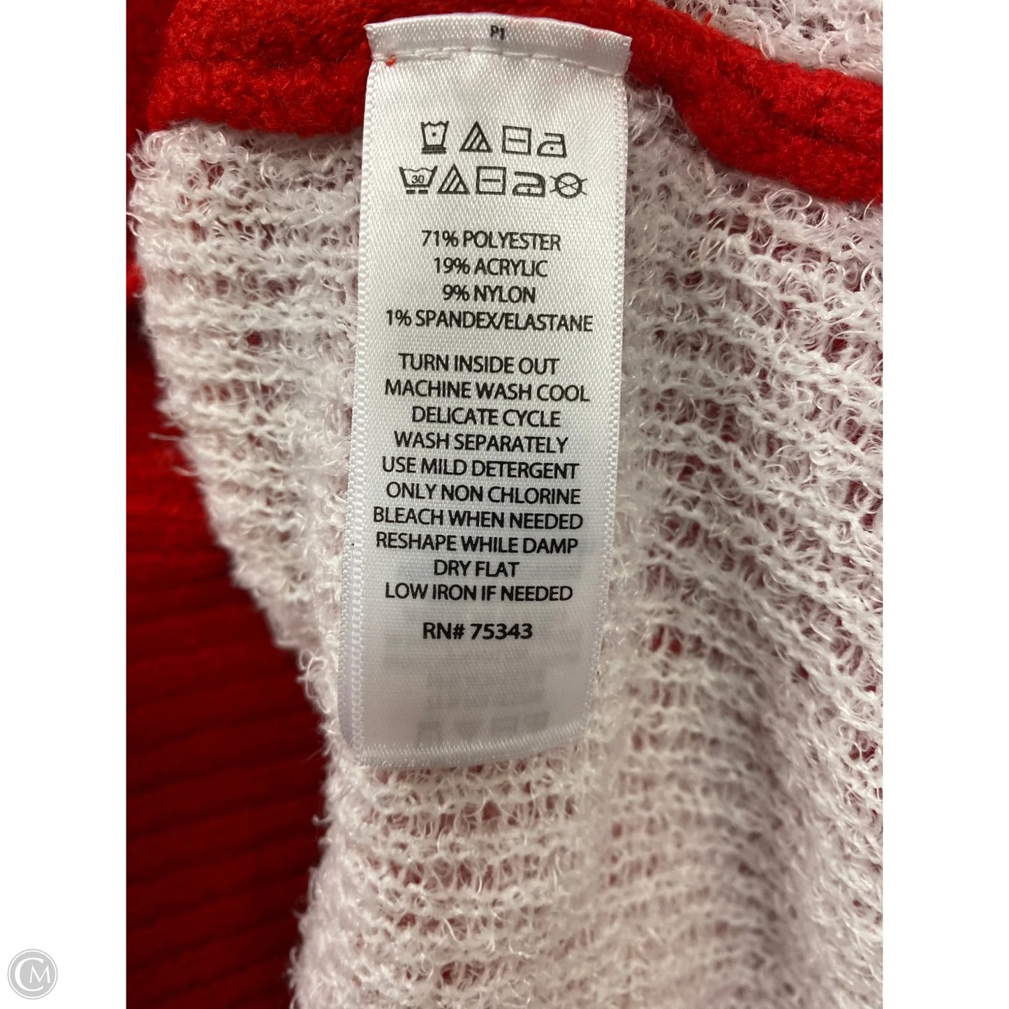 Sweater By Cupcakes And Cashmere In Red, Size: L