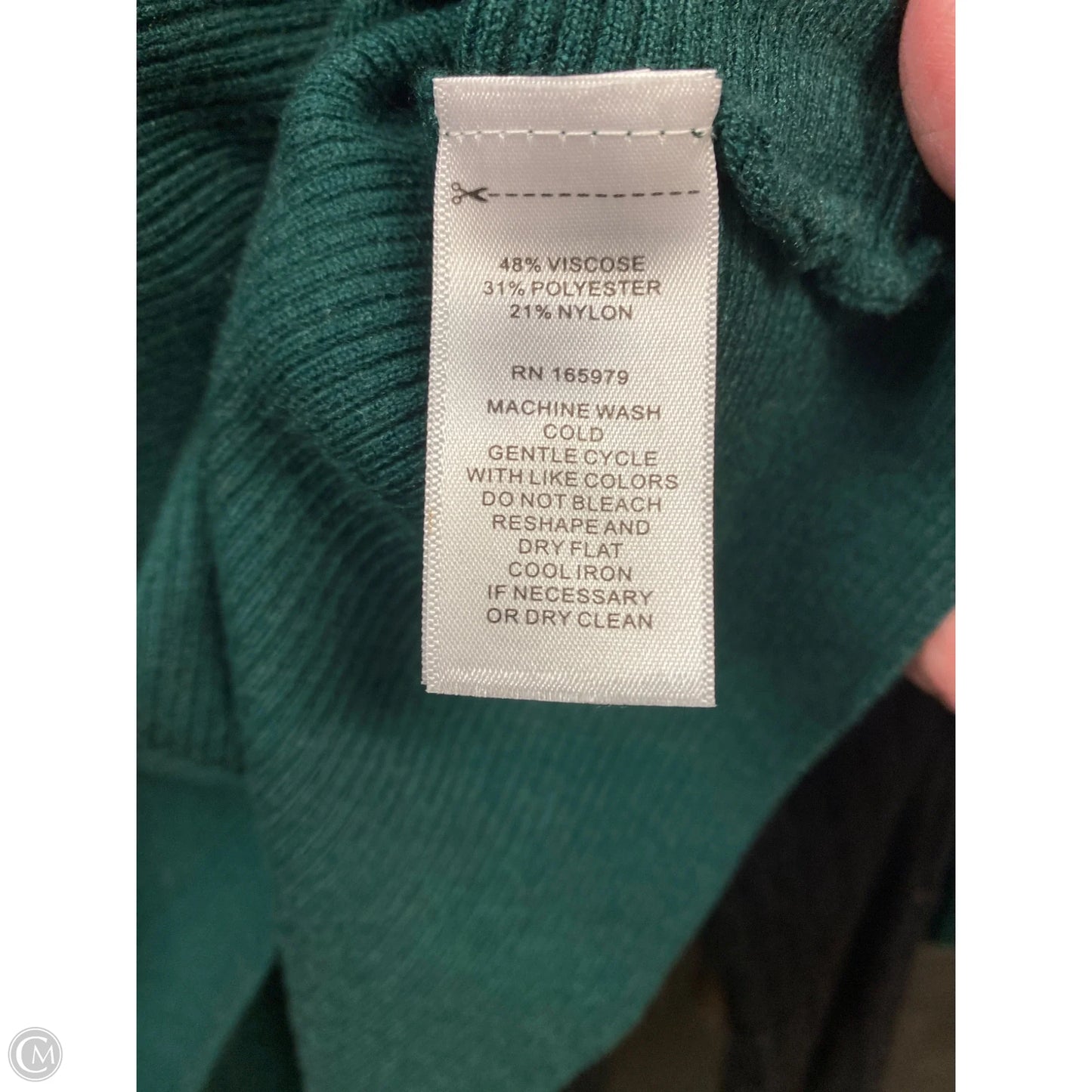 Sweater By Cupio In Green, Size: Xl