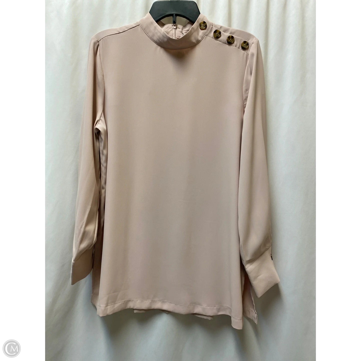Top Long Sleeve By Marled In Pink, Size: M