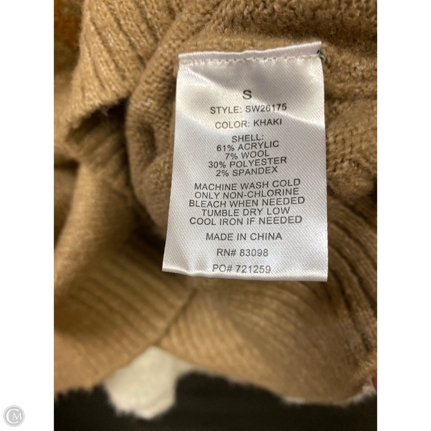 Sweater By Ci Sono In Brown, Size: S