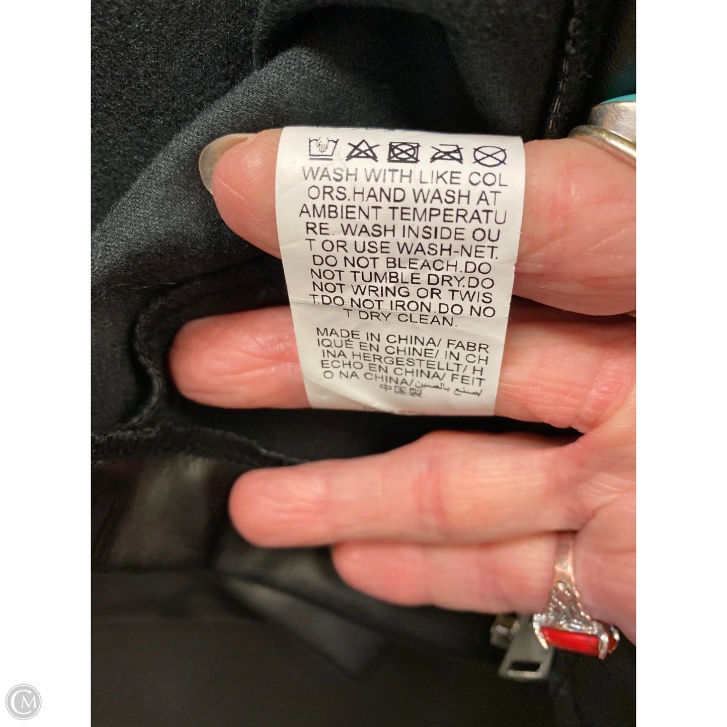 Jacket Moto By Shein In Black, Size: M