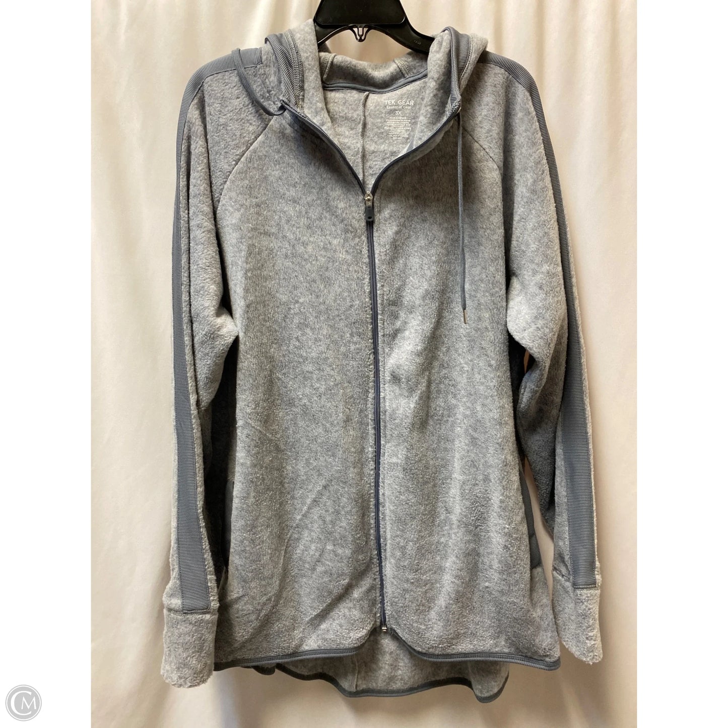 Jacket Other By Tek Gear In Grey, Size: 3x