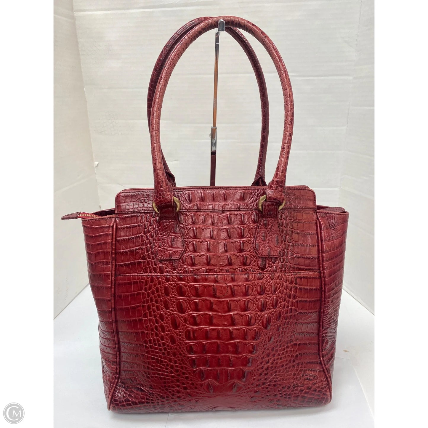 Handbag Designer By Brahmin, Size: Large