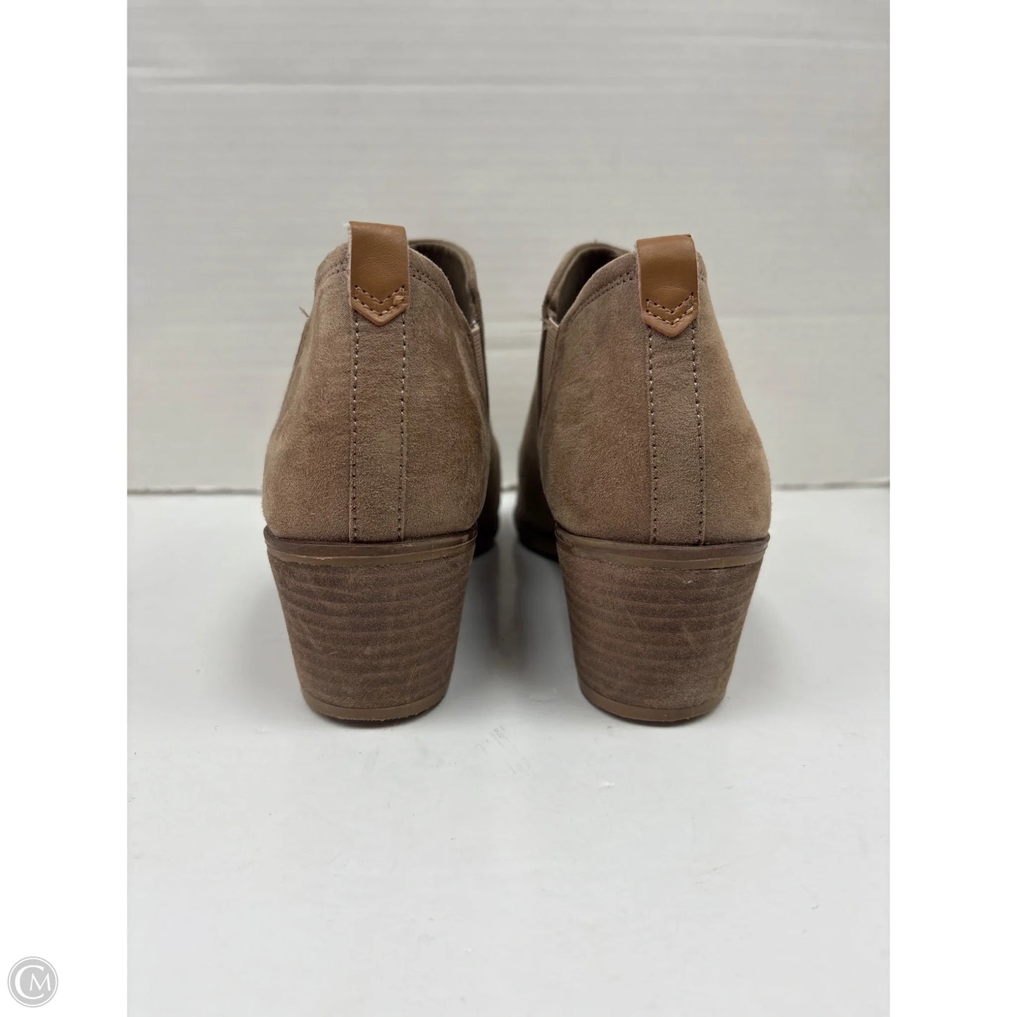 Boots Ankle Heels By Dr Scholls In Taupe, Size: 10