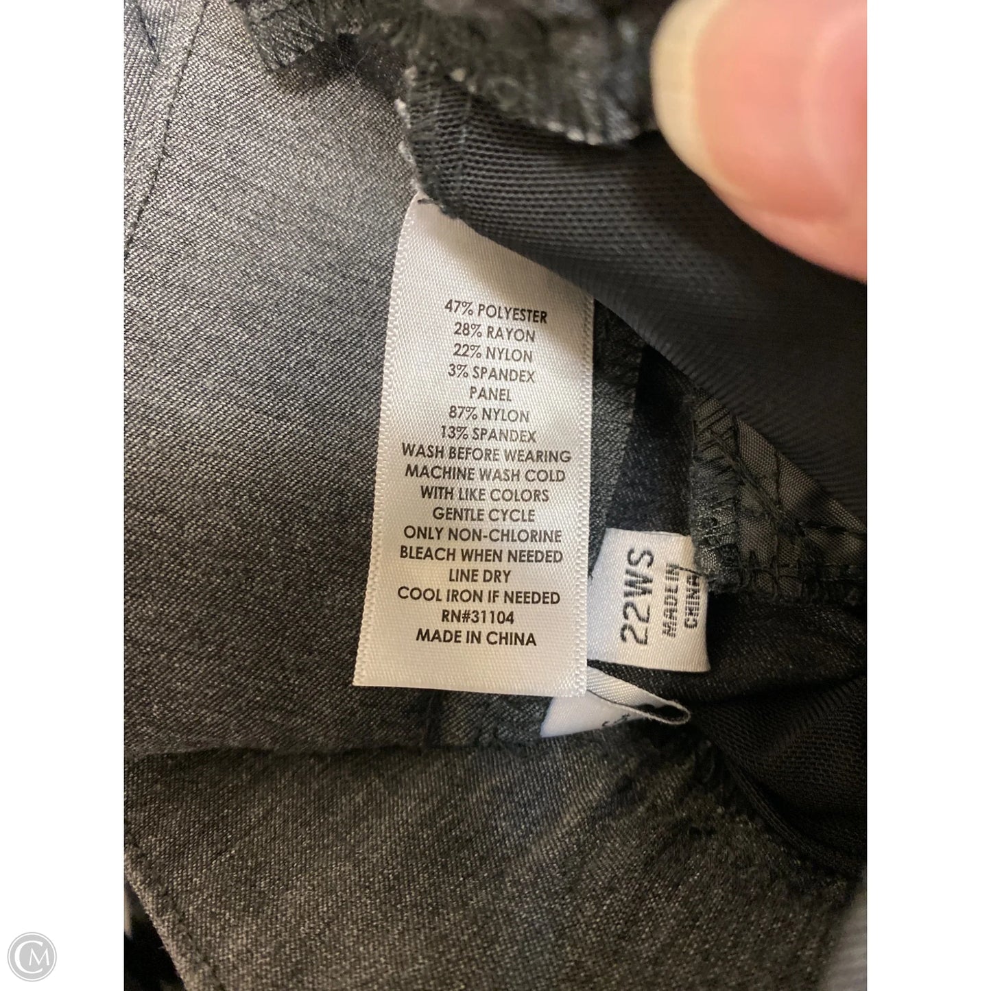 Pants Dress By Kim Rogers In Grey, Size: 22