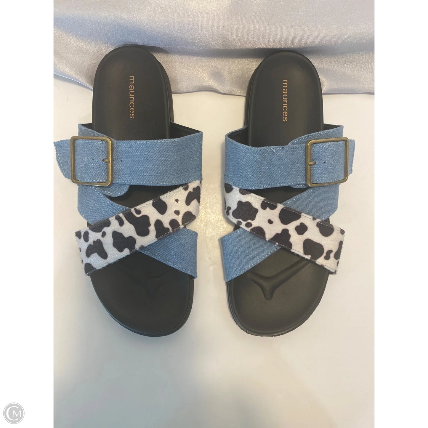 Sandals Flats By Maurices In Blue, Size: 9