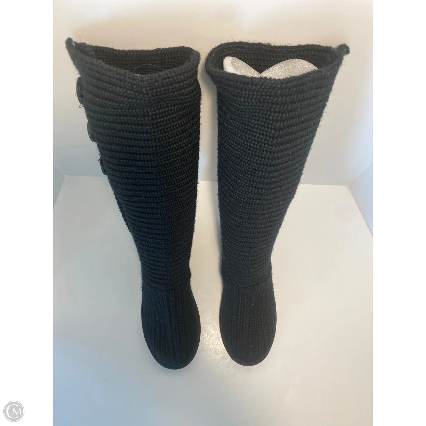Boots Designer By Ugg In Beige, Size: 7