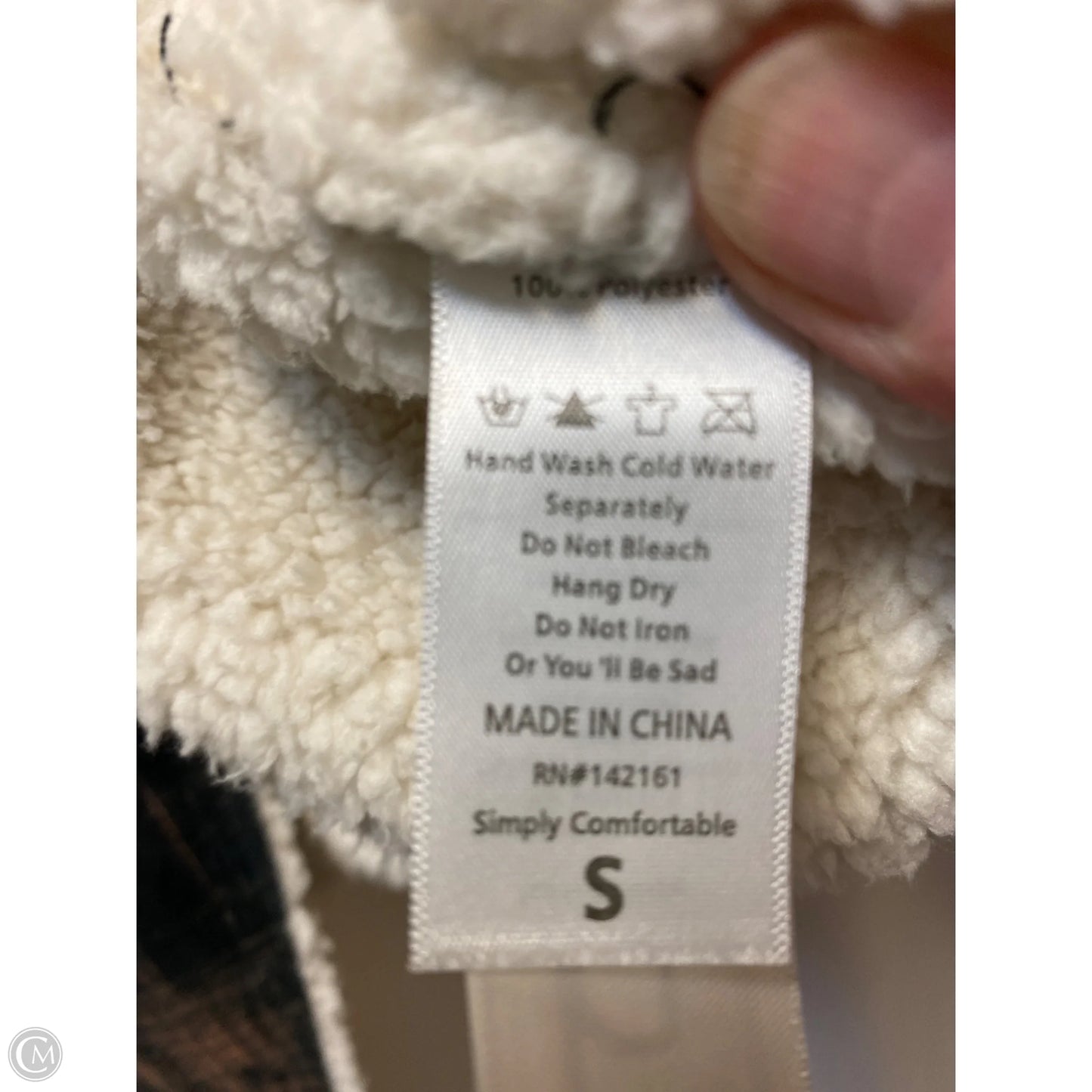 Vest Faux Fur & Sherpa By Lularoe In Brown, Size: S