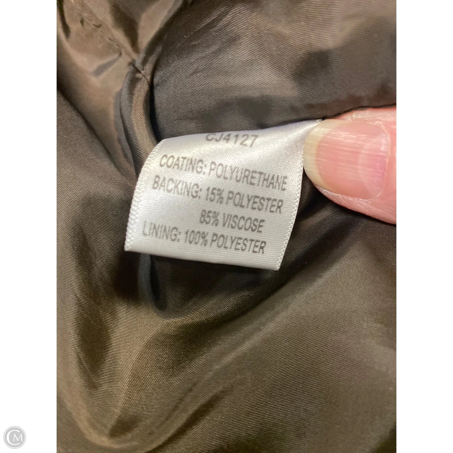 Jacket Moto By Tcec In Brown, Size: L