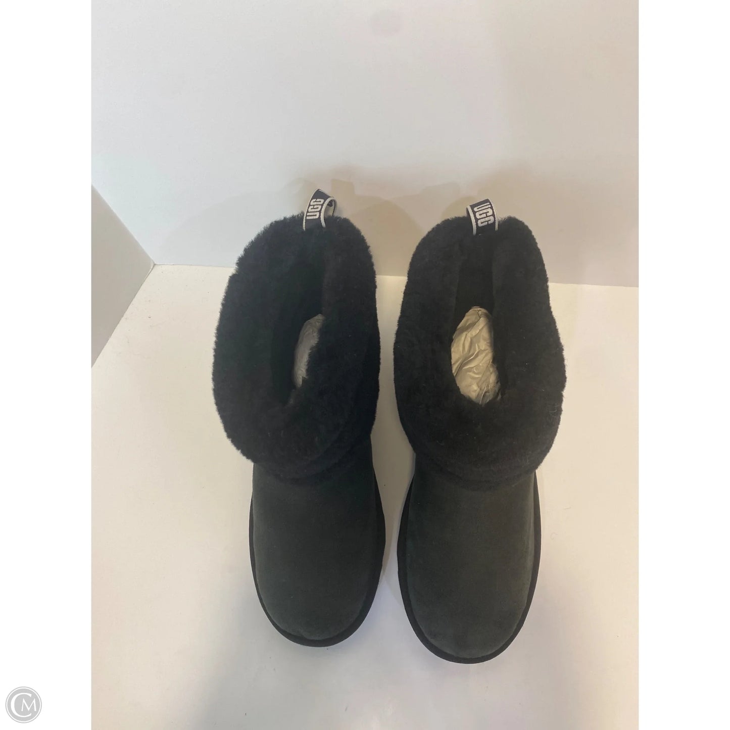 Boots Designer By Ugg In Black, Size: 6