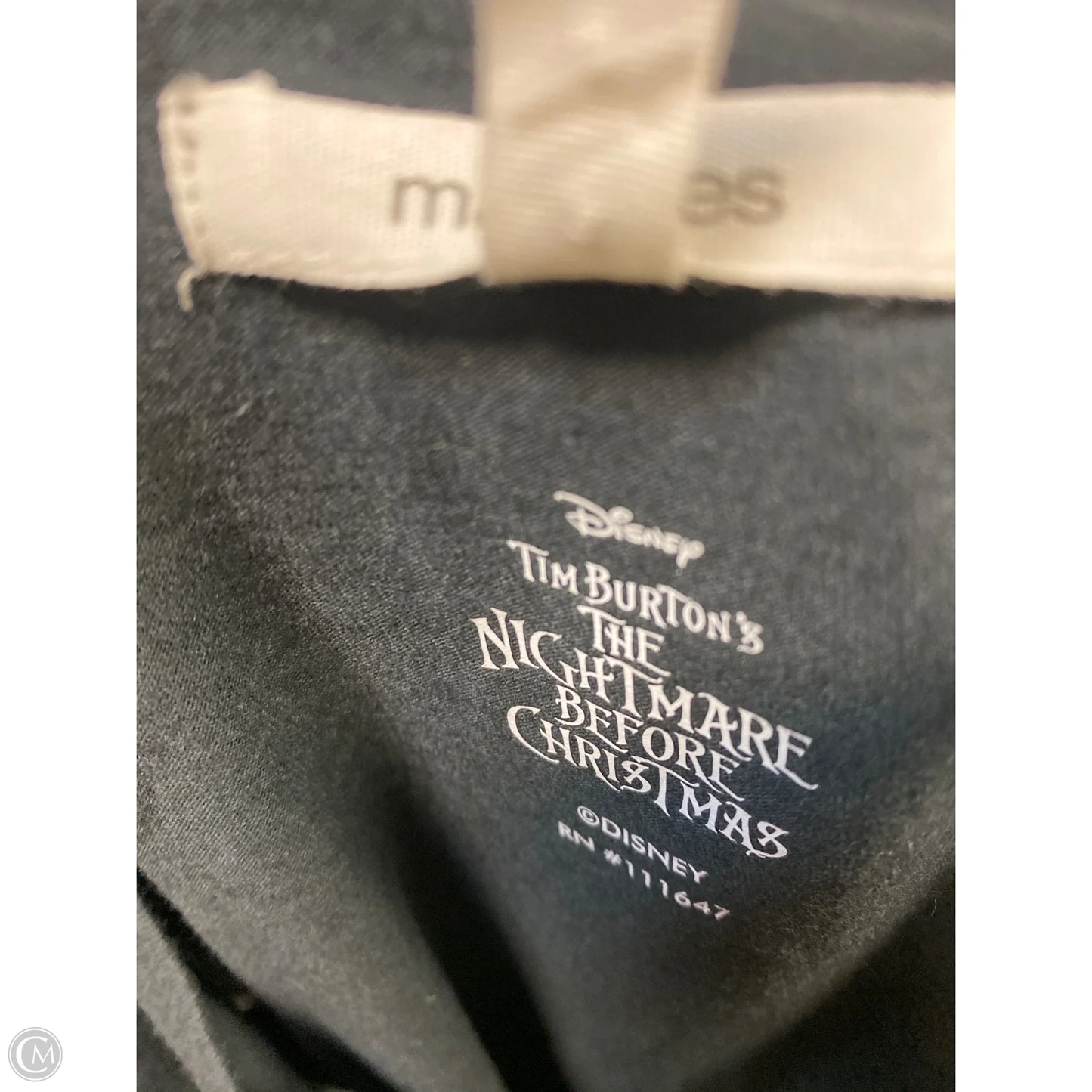 Top Short Sleeve By Maurices In Black, Size: L