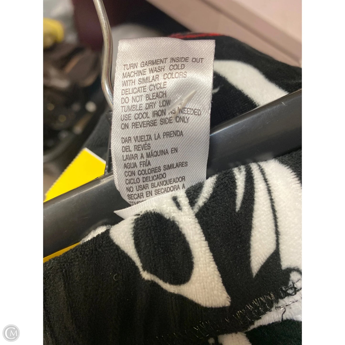 Pants Lounge By Disney In Black, Size: Xs