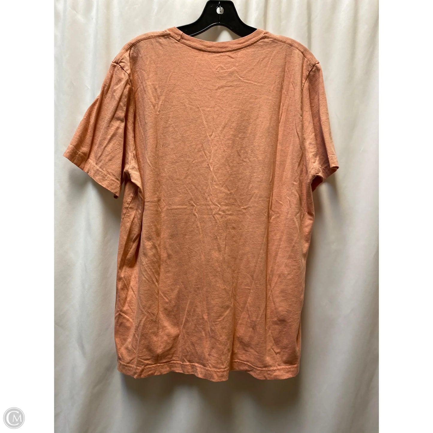 Top Short Sleeve By Clothes Mentor In Orange, Size: M