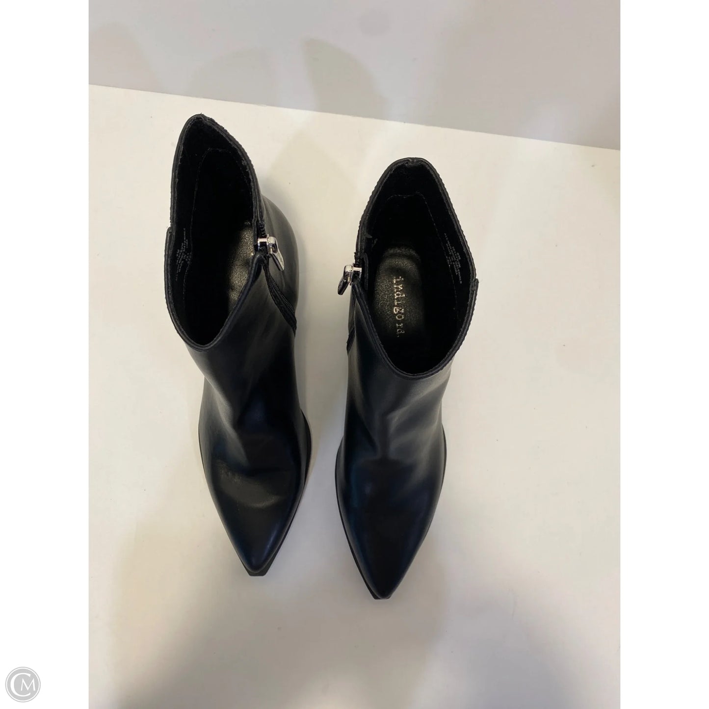 Boots Ankle Heels By Indigo Rd In Black, Size: 8