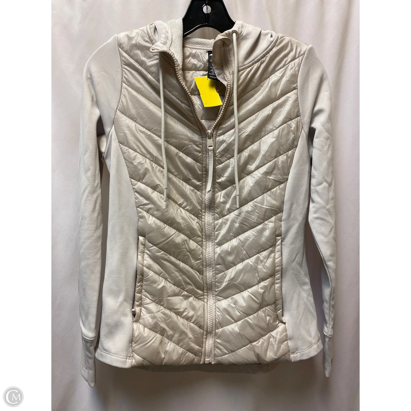 Jacket Shirt By Avia In Beige, Size: Xs