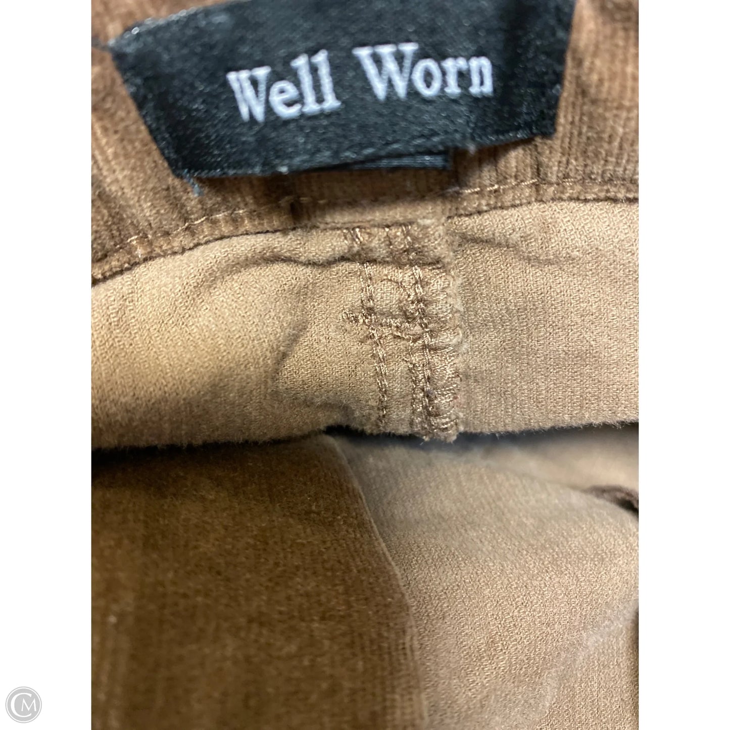 Pants Corduroy By Well Worn In Brown, Size: 14