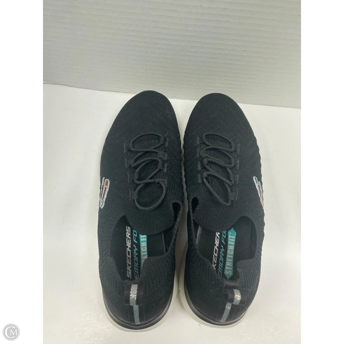 Shoes Athletic By Skechers In Black, Size: 7