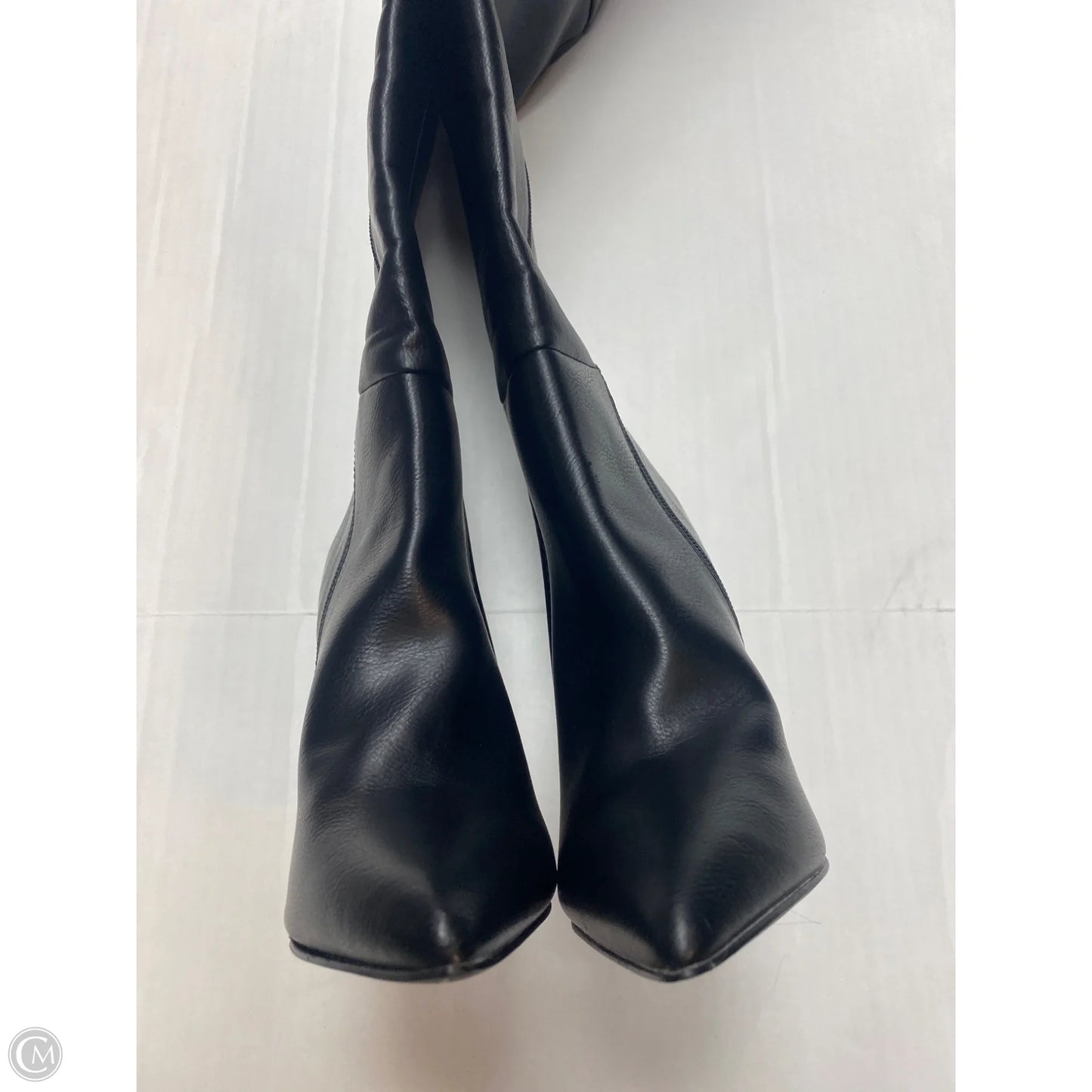 Boots Over-the-knee Heels By Shoedazzle In Black, Size: 8