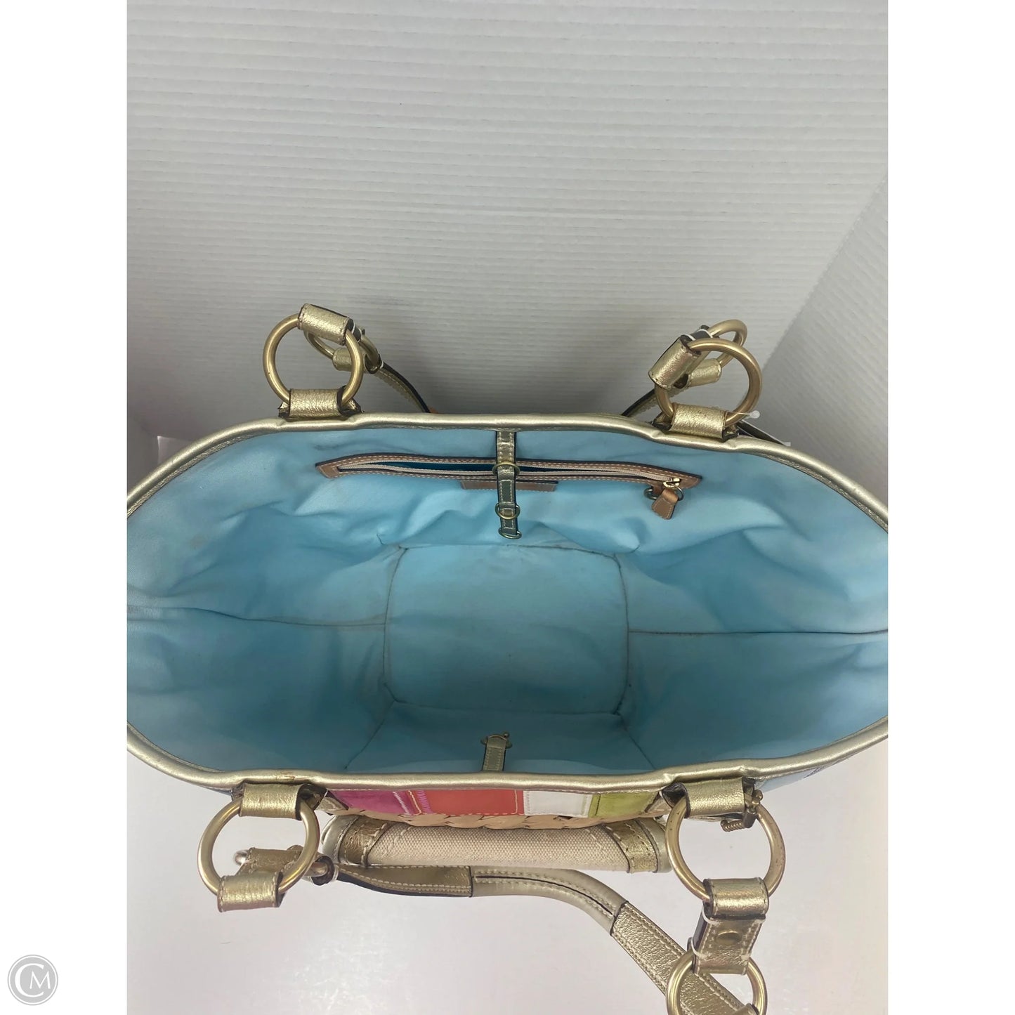 Handbag Designer By Coach, Size: Large