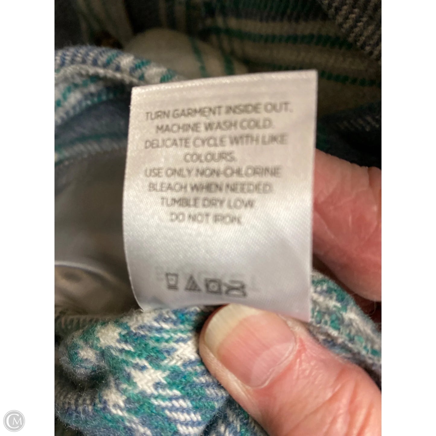 Jacket Other By Members Mark In Blue & Green, Size: Xl