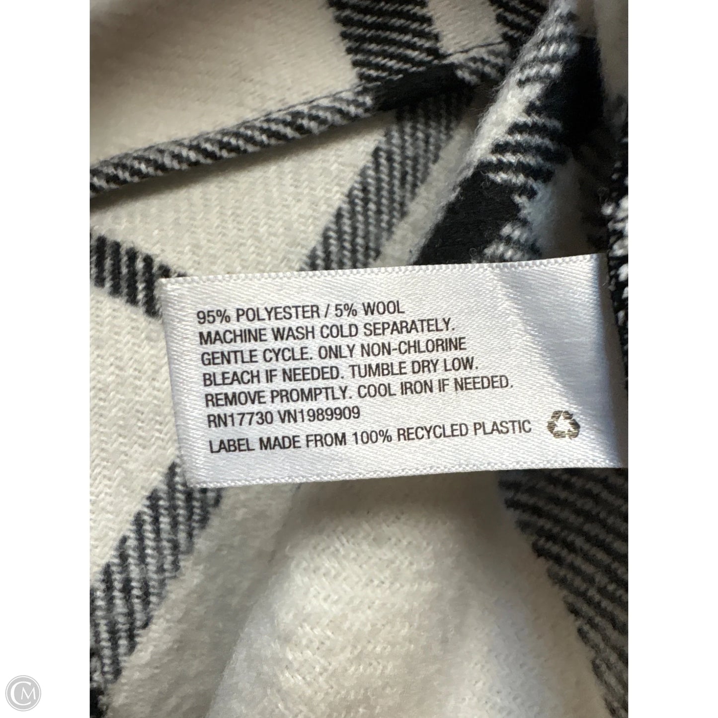 Jacket Other By Future Collective In Black & White, Size: S