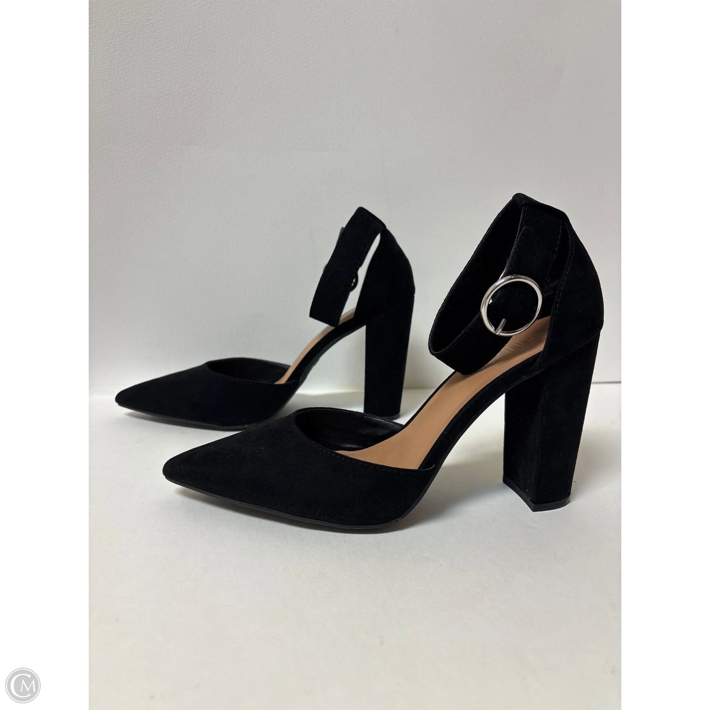 Shoes Heels Block By Rouge In Black, Size: 10