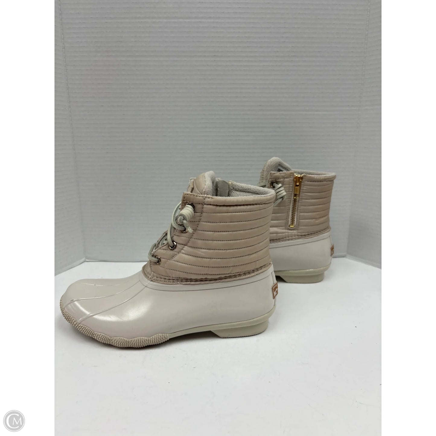 Boots Rain By Sperry In Cream, Size: 8.5