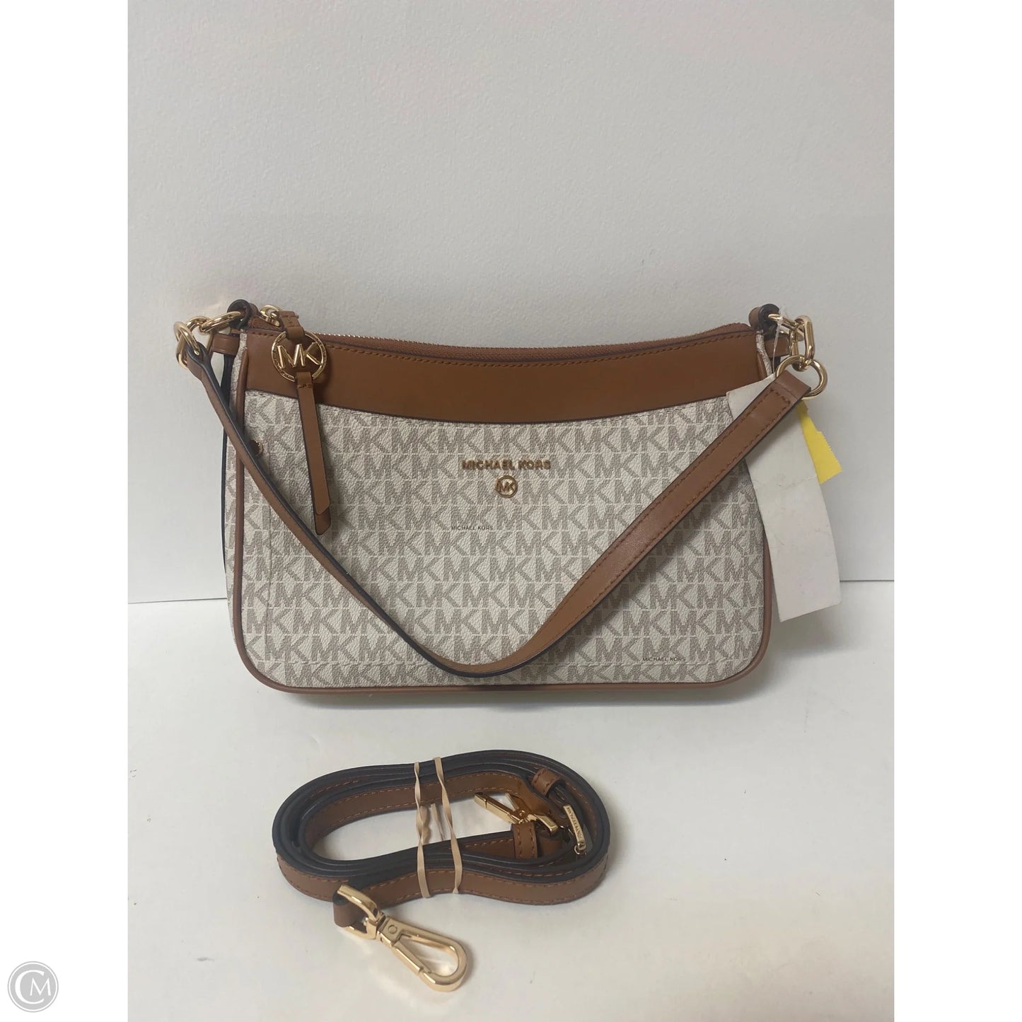 Crossbody Designer By Michael Kors, Size: Medium