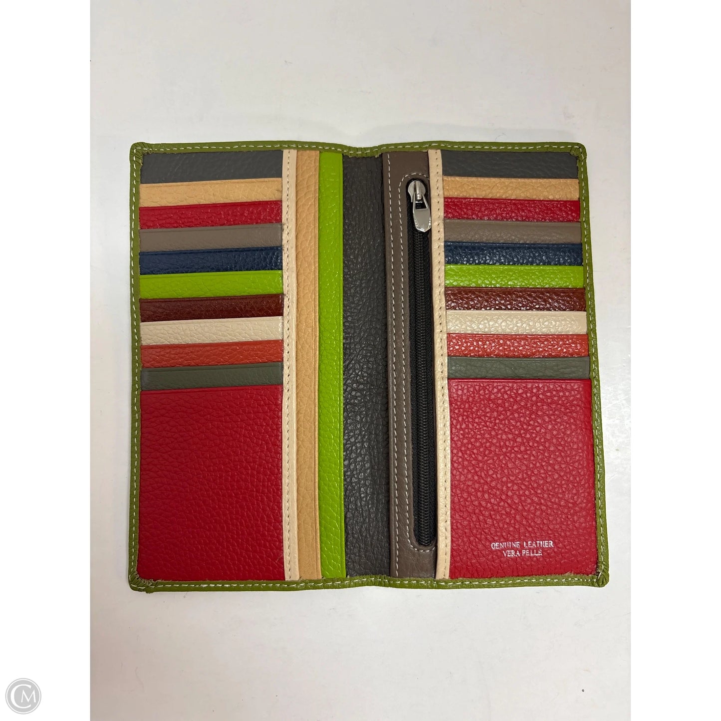Wallet Leather By Clothes Mentor, Size: Large