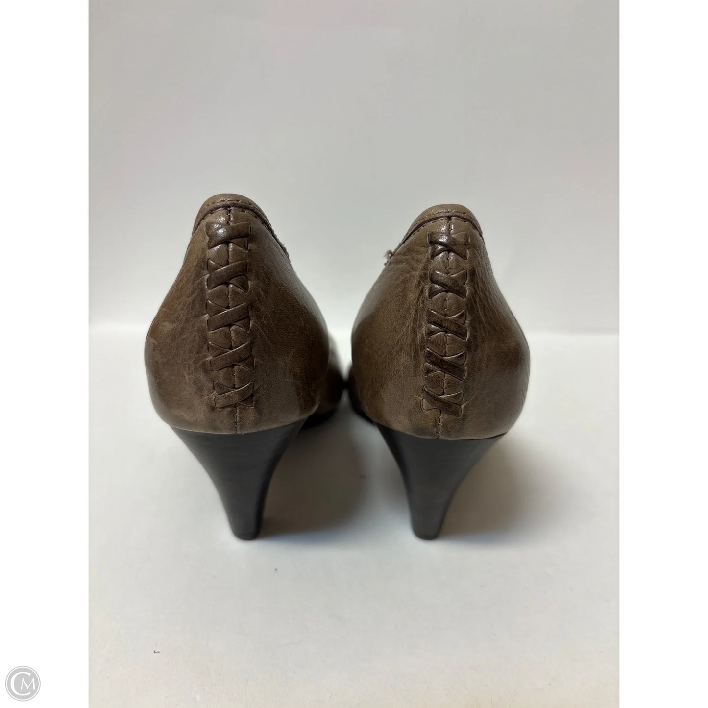 Shoes Designer By Frye In Taupe, Size: 8.5