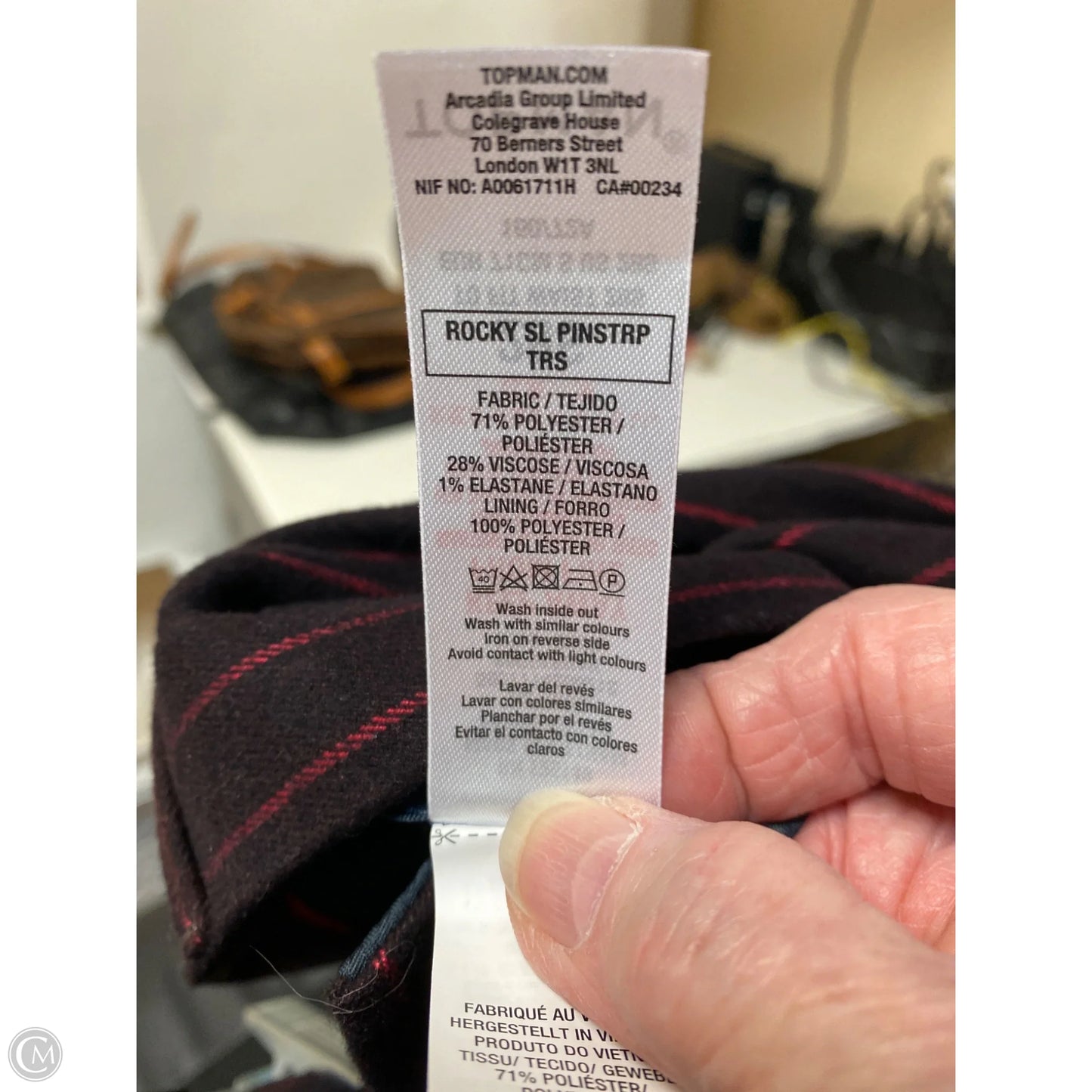 Pants Dress By Clothes Mentor In Navy, Size: 6