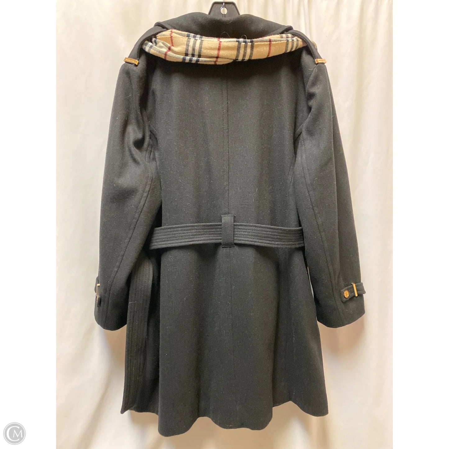 Coat Peacoat By Michael By Michael Kors In Black, Size: 2x