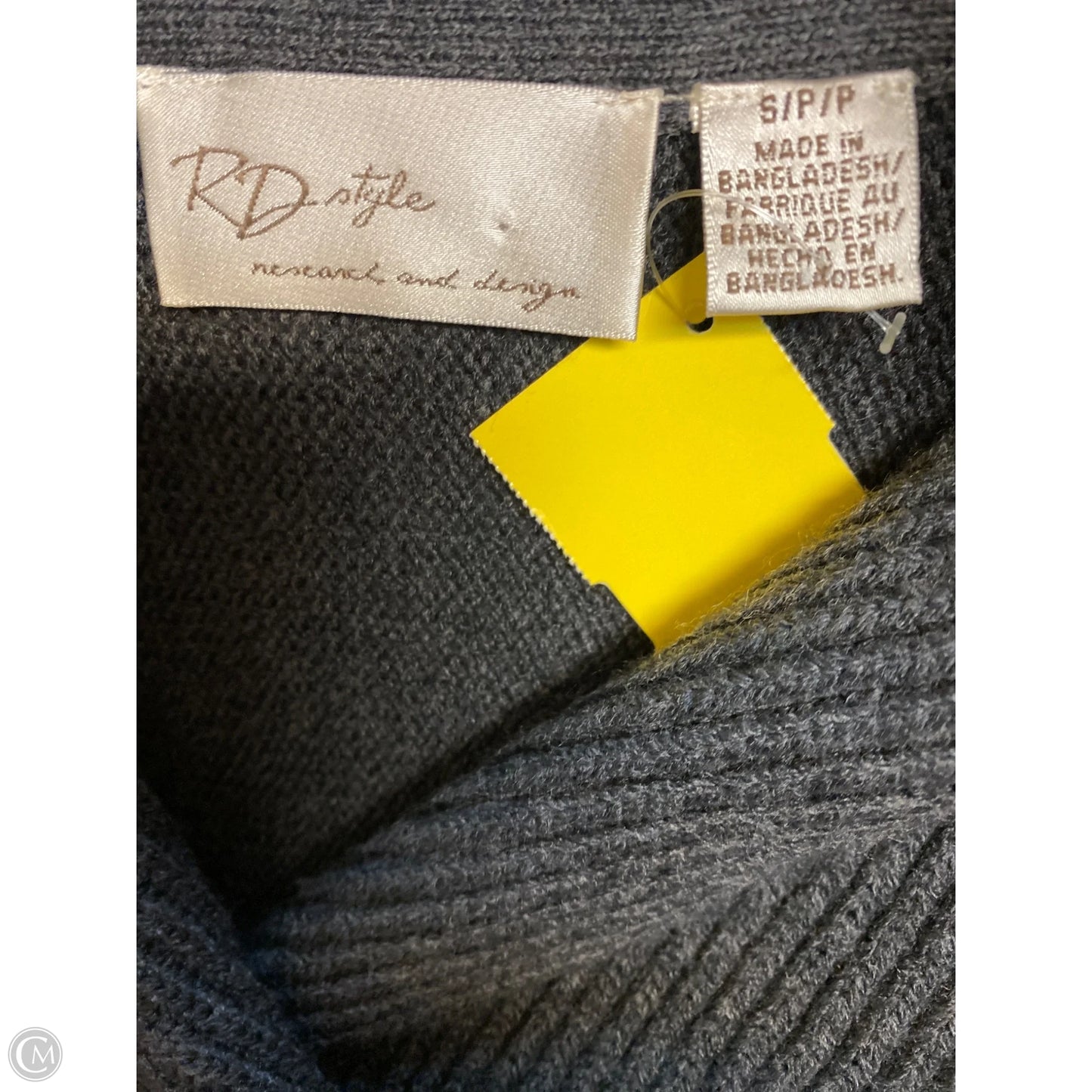 Sweater By Rd Style In Grey, Size: S