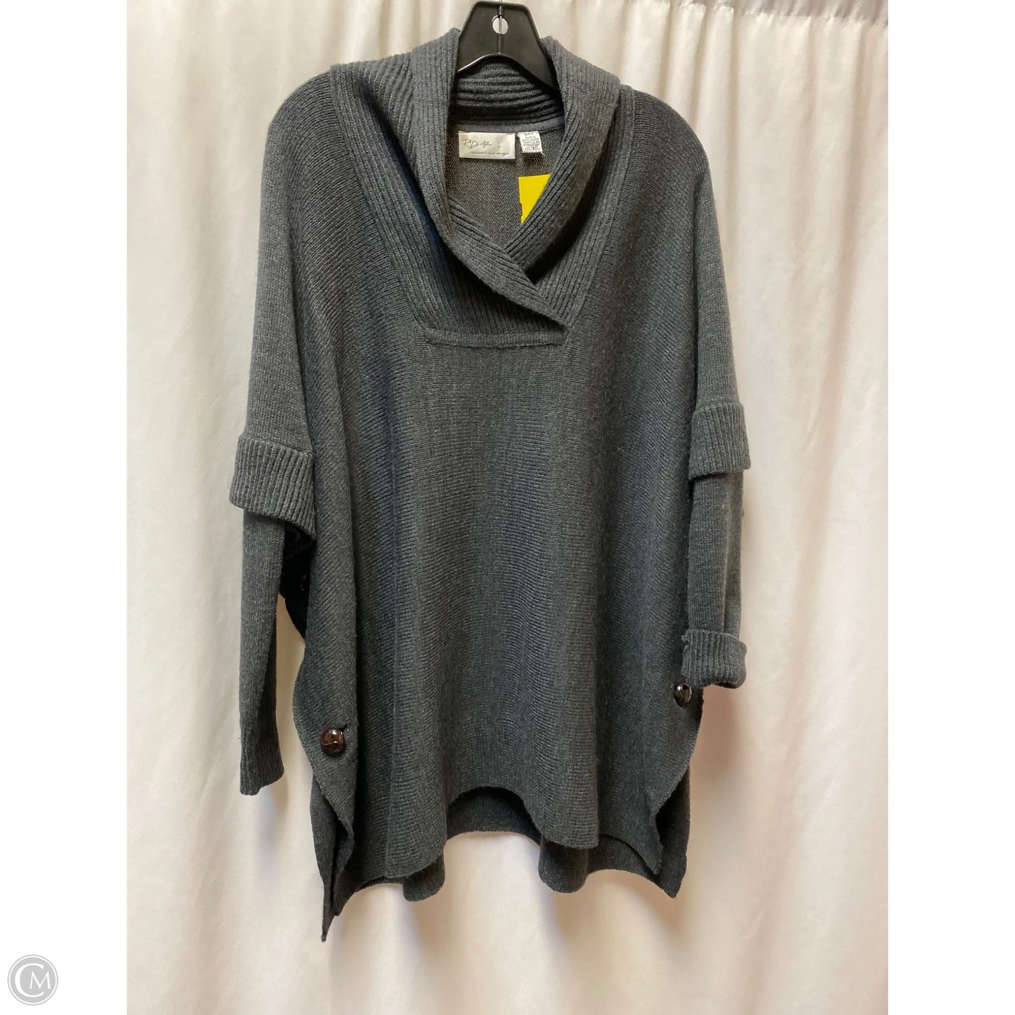 Sweater By Rd Style In Grey, Size: S