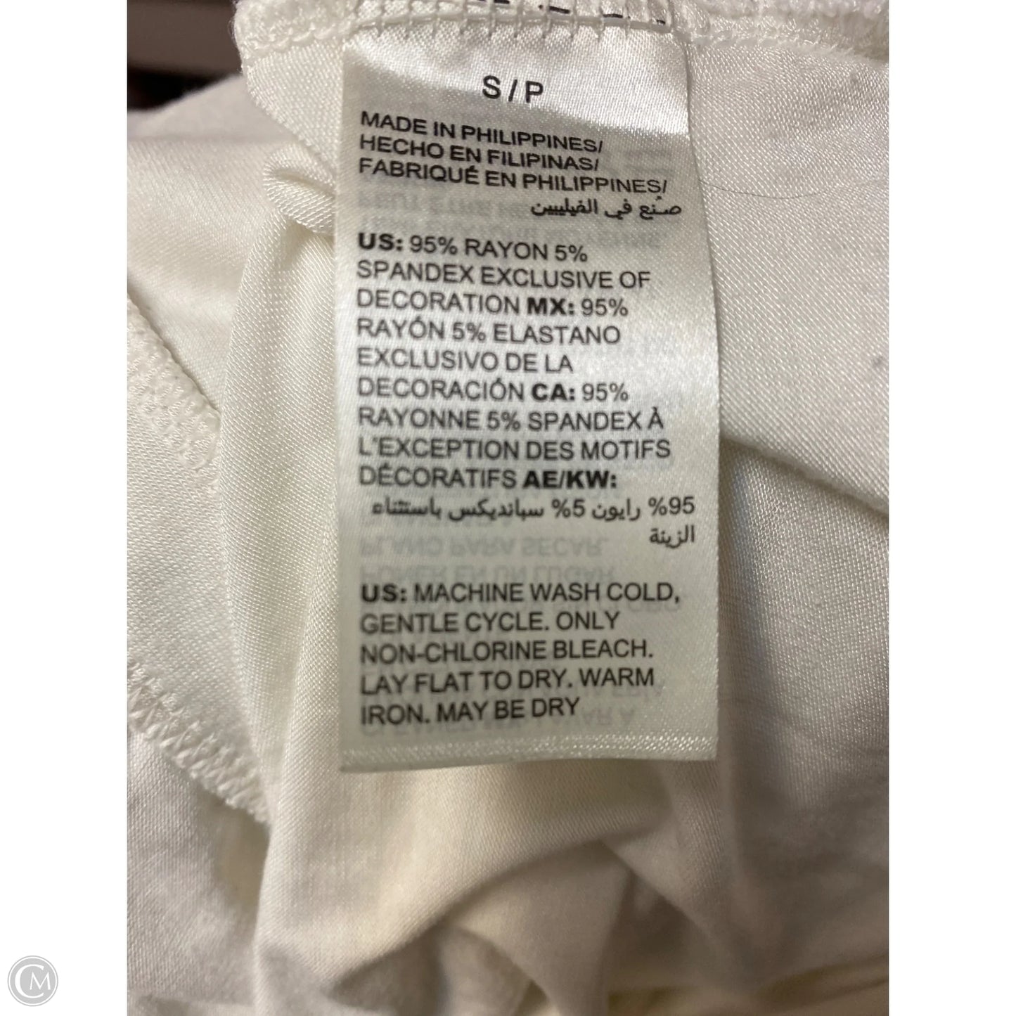 Top Long Sleeve By White House Black Market In White, Size: S