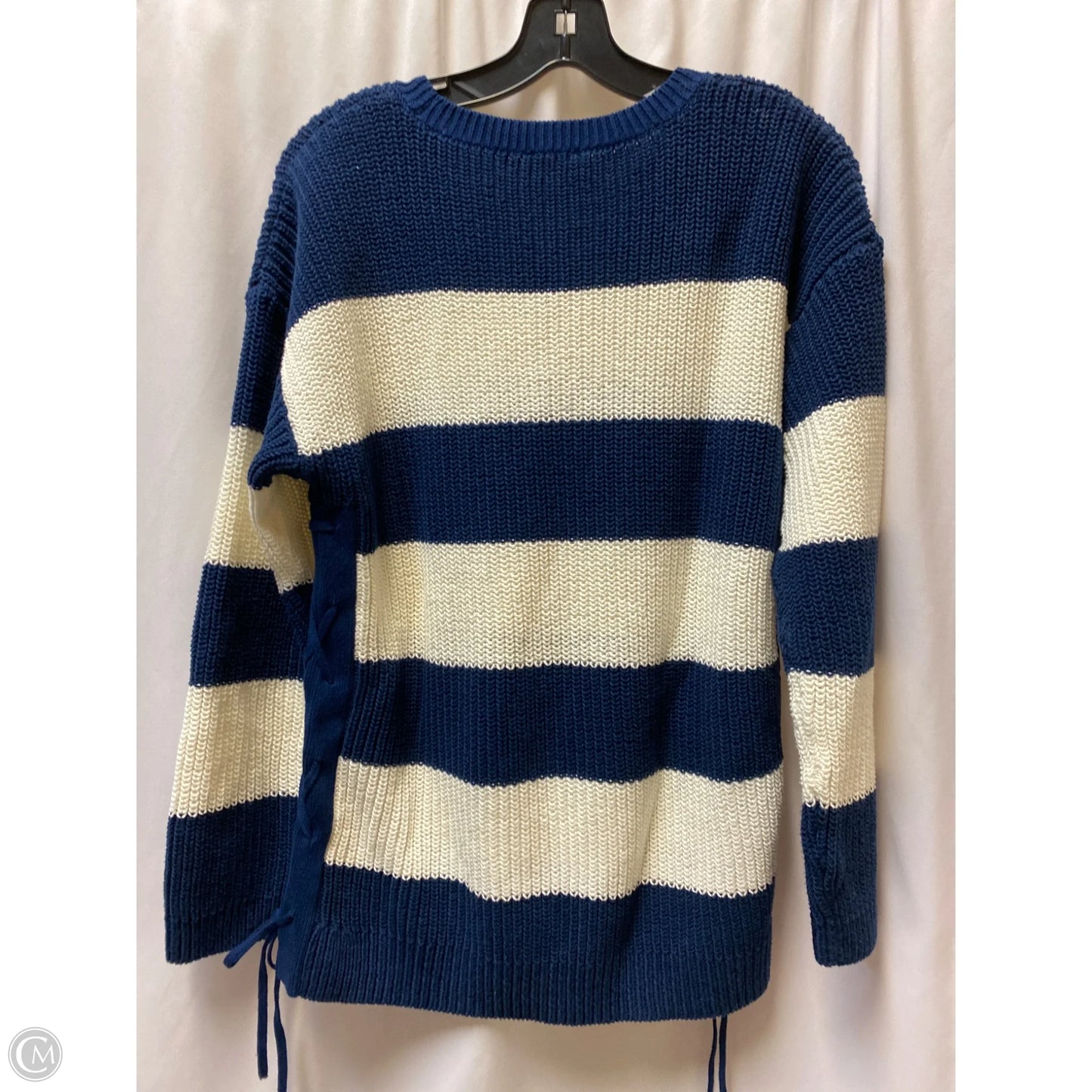 Sweater By Talbots In Navy, Size: L