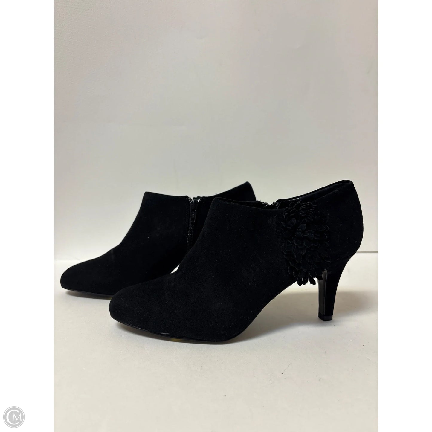Boots Ankle Heels By Alex Marie In Black, Size: 8.5