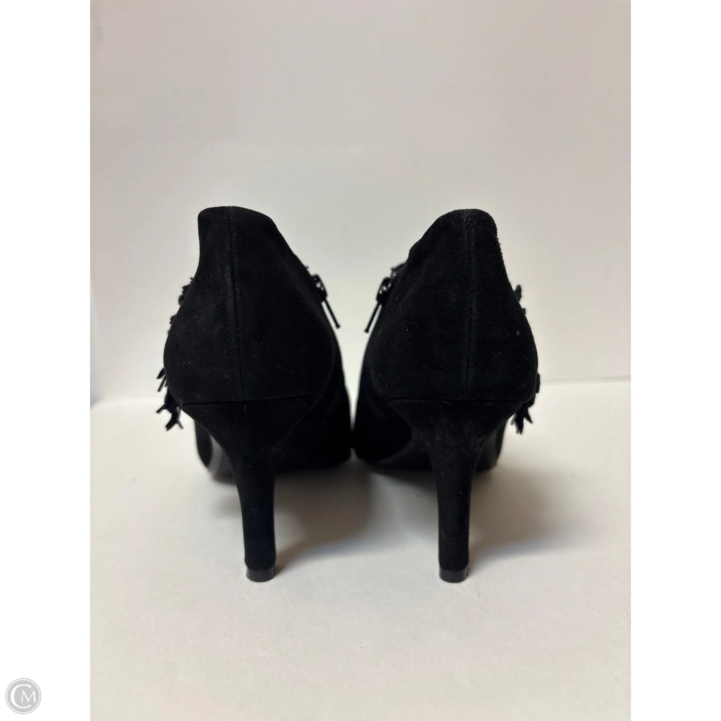 Boots Ankle Heels By Alex Marie In Black, Size: 8.5