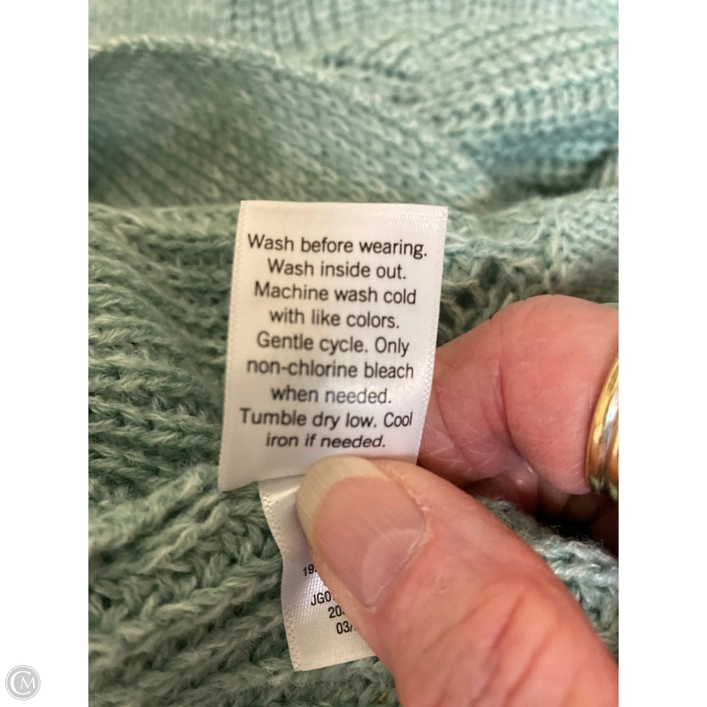 Cardigan By So In Teal, Size: Xs