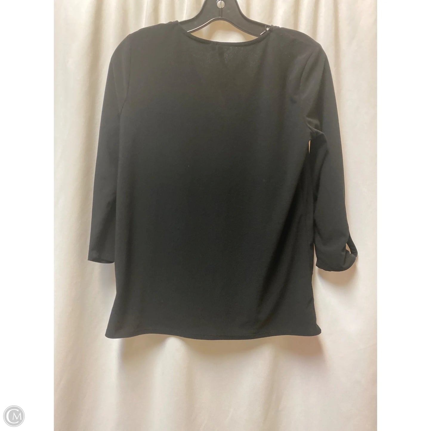 Top Long Sleeve By Love Scarlett In Black, Size: S