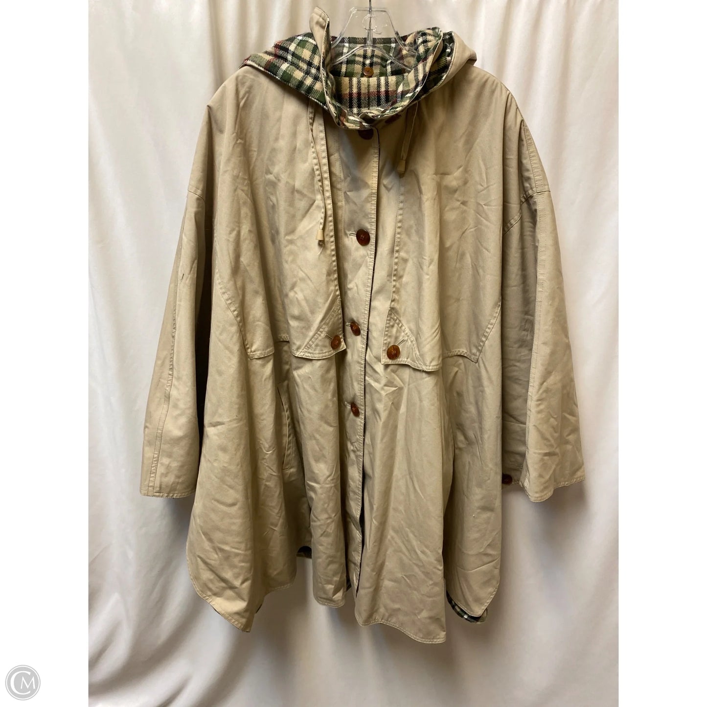Coat Peacoat By London Fog In Tan, Size: L