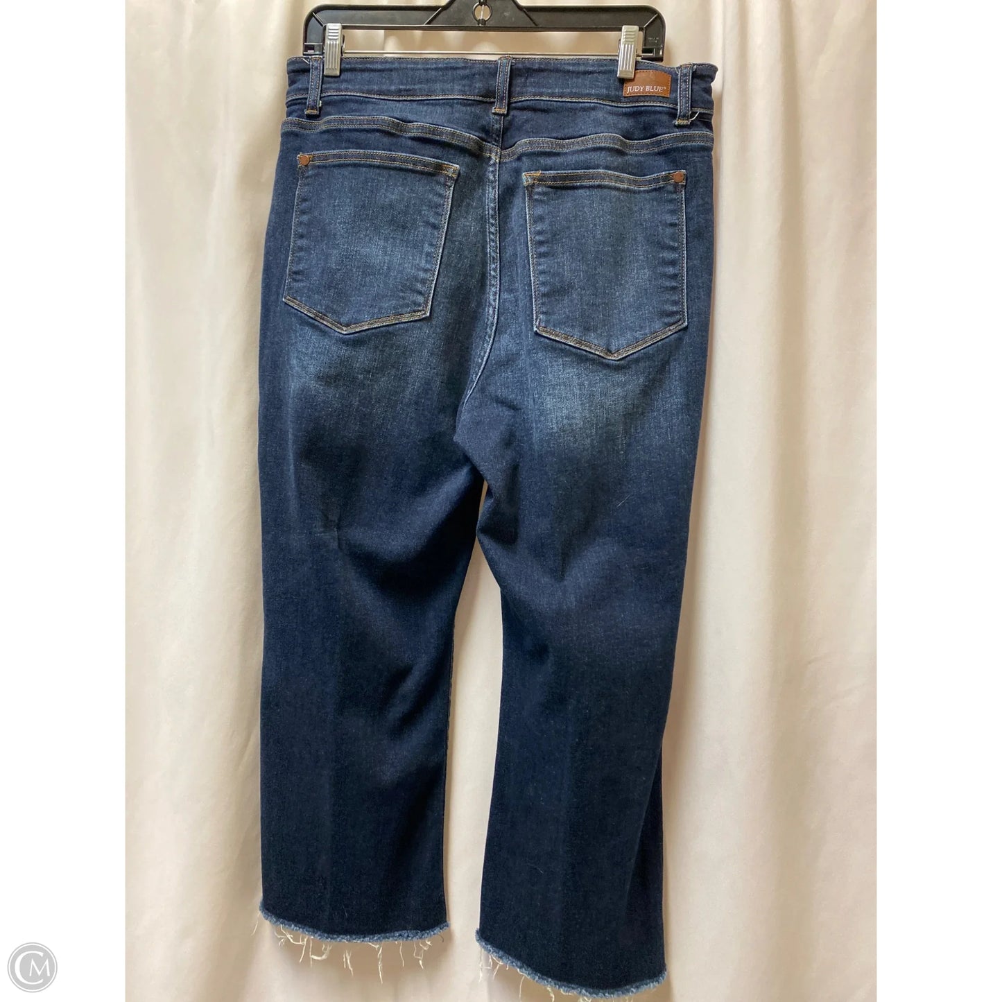 Jeans Wide Leg By Judy Blue In Blue Denim, Size: 14
