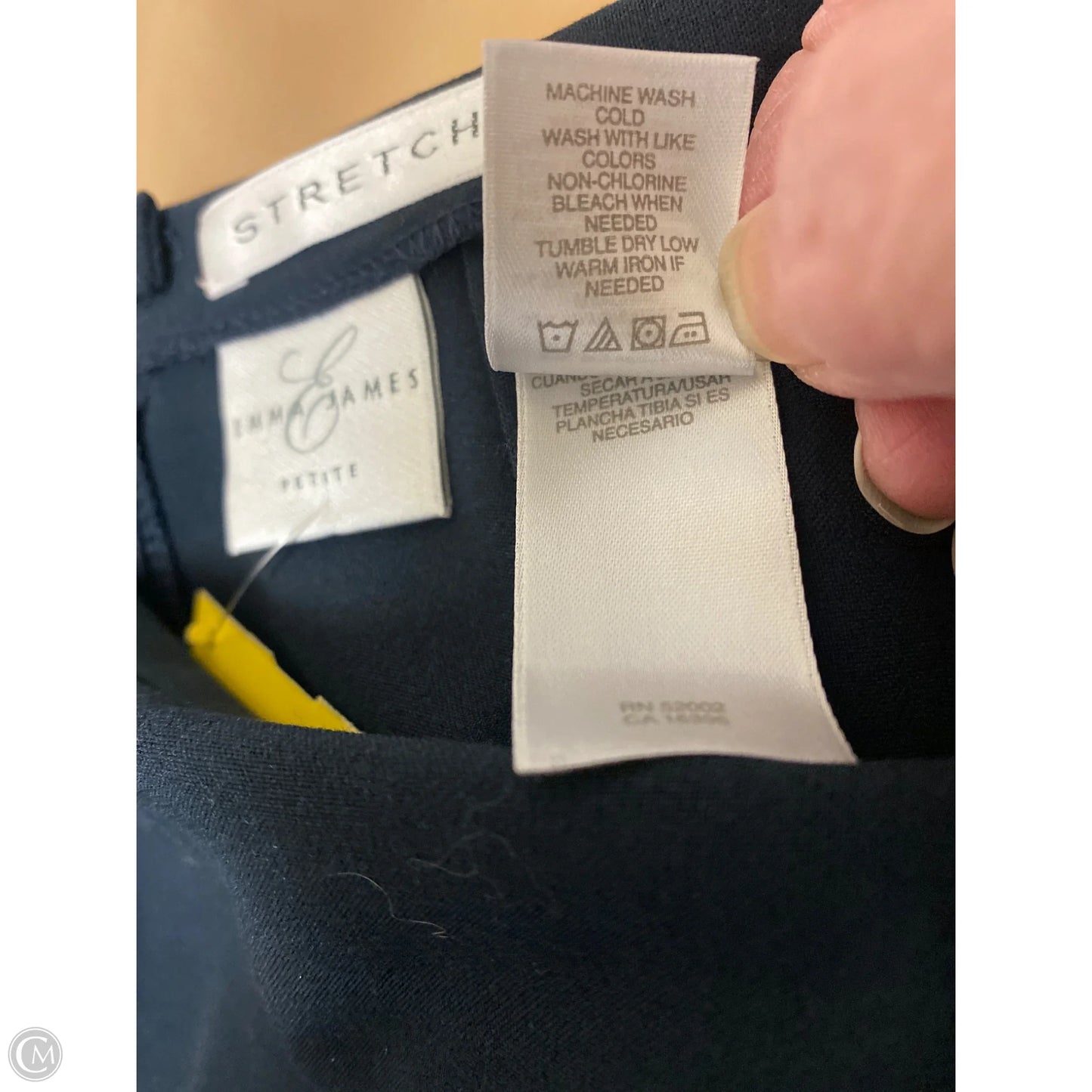 Skirt Midi By Emma James In Navy, Size: 8p