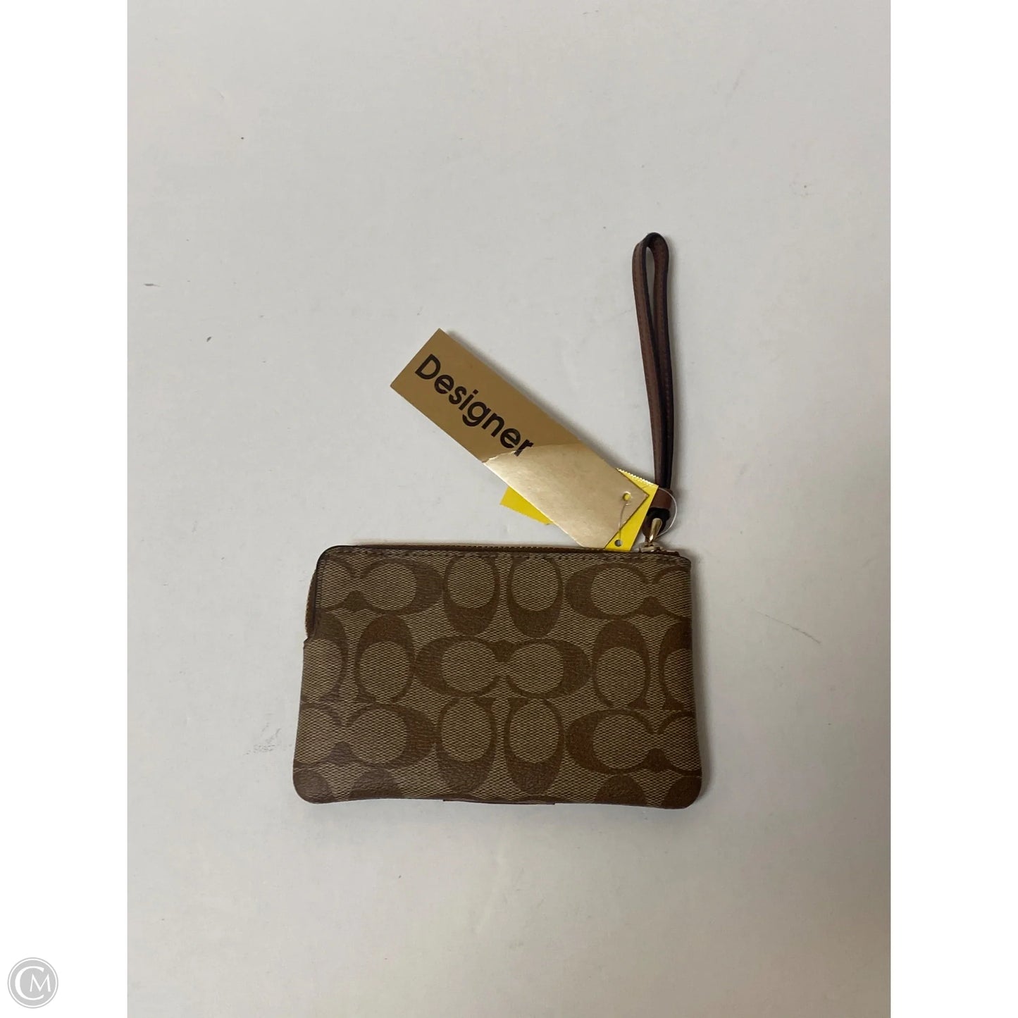 Wristlet Designer By Coach, Size: Medium
