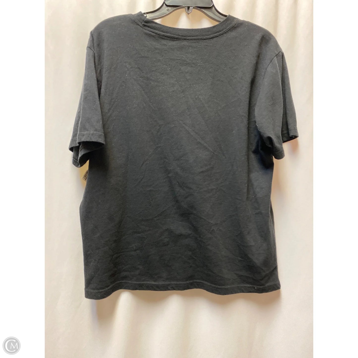 Top Short Sleeve By It In Black, Size: M
