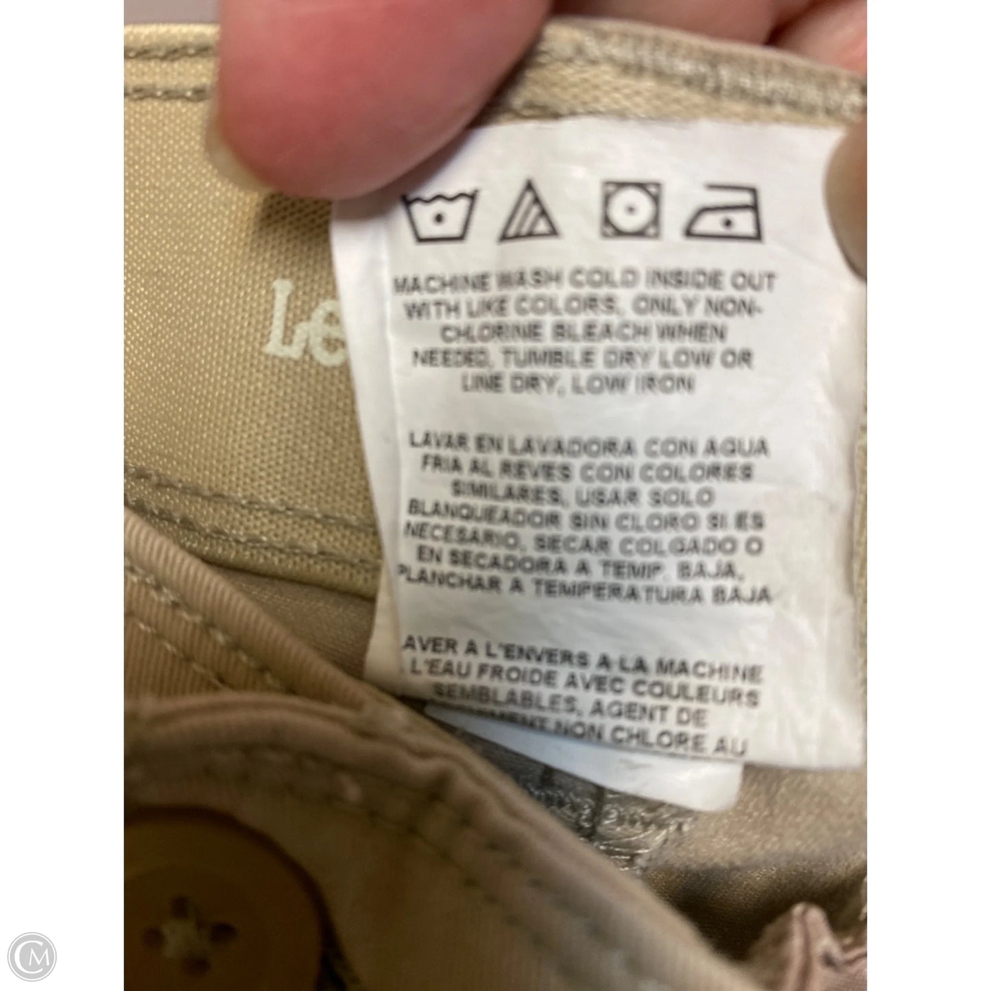 Pants Chinos & Khakis By Lee In Tan, Size: 12