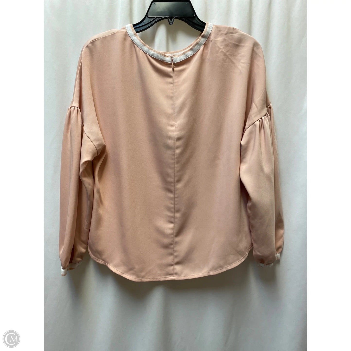 Top Long Sleeve By Marie Oliver In Pink, Size: M
