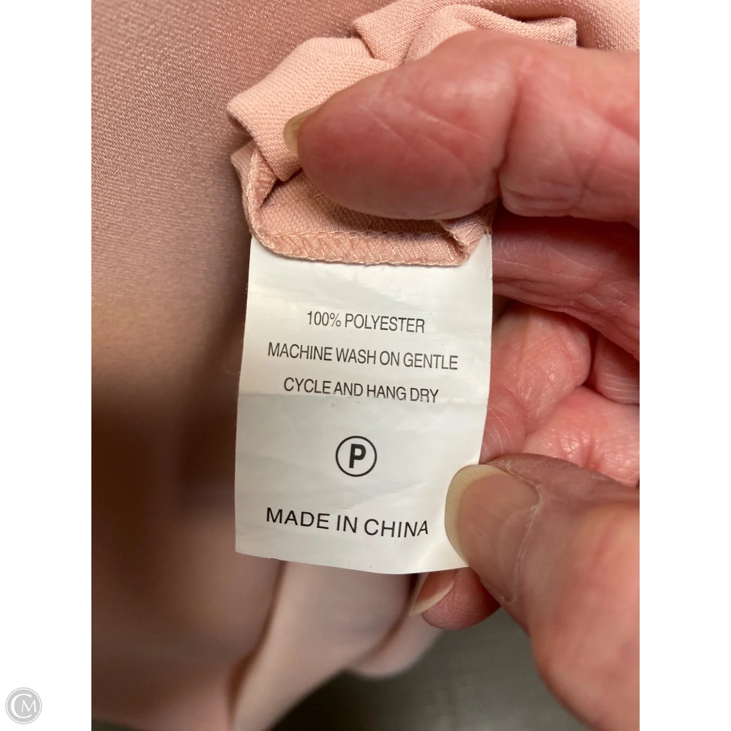 Top Long Sleeve By Marie Oliver In Pink, Size: M